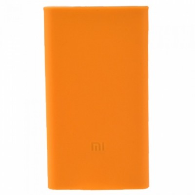 Чехол силиконовый для Xiaomi Power Bank 5000 mAh Orange